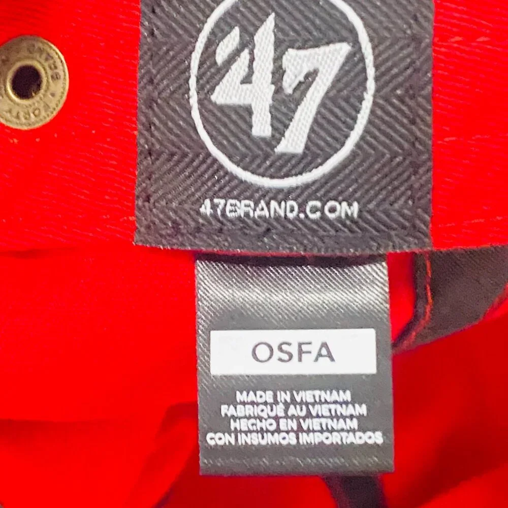 '47 Brand NY Yankees Cap — Classic Icon in Crimson (OSFA) - Picture 13 of 16